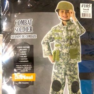 Child Combat Soldier costume